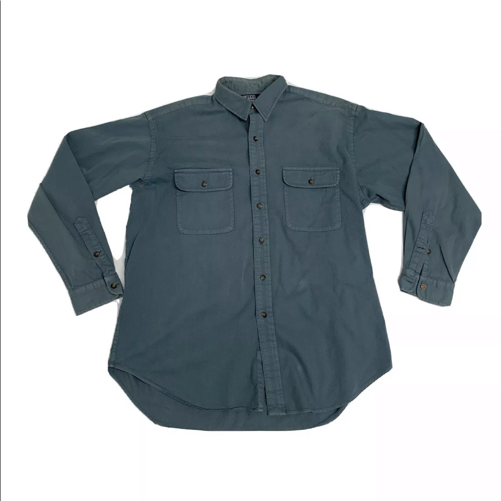 Vintage Polo Ralph Lauren Men’s Shirt Large Thick